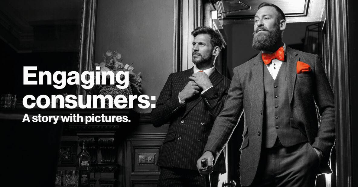 Engaging consumers: A story with pictures.
