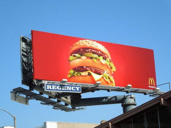 McDonald's Big Mac Advertising Billboard