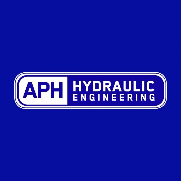 APH Hydraulic Engineering logo on a blue background