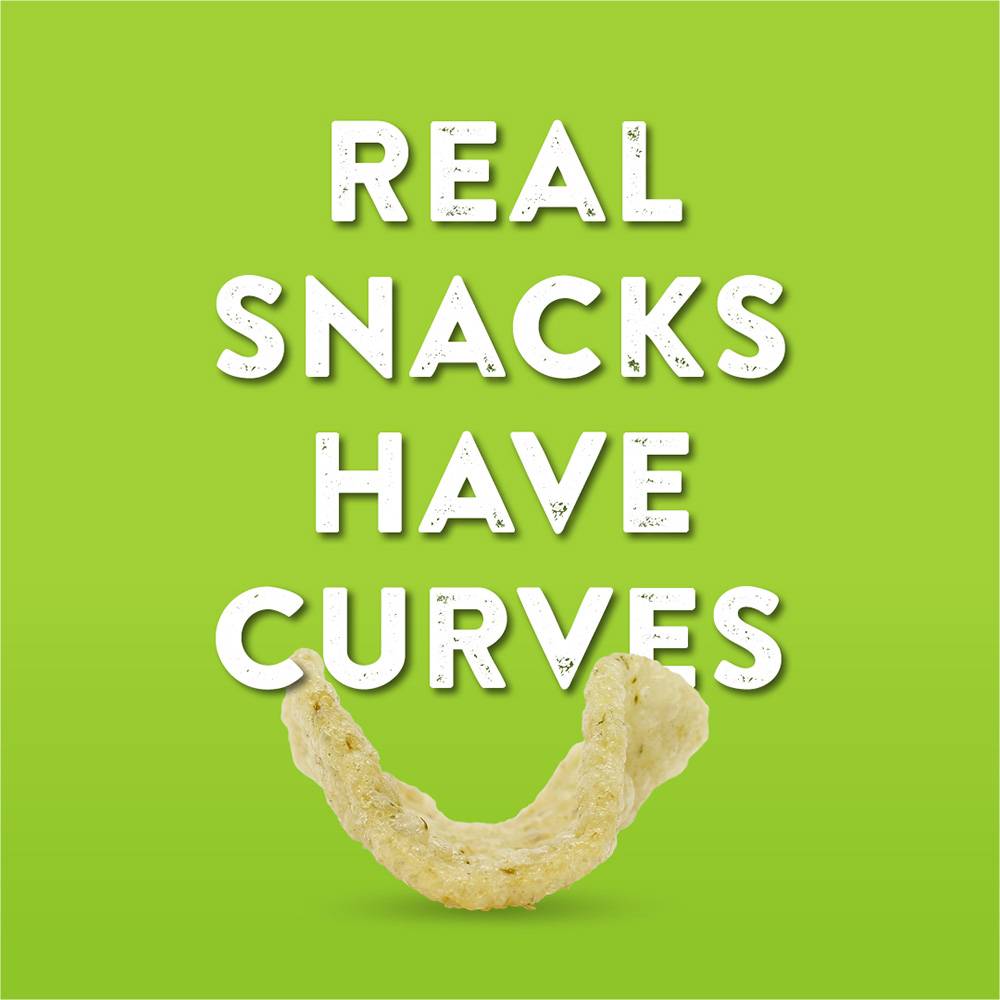Growers Garden social media post, real snacks have curves