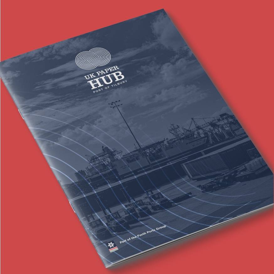 UK Paper Hub brochure front cover